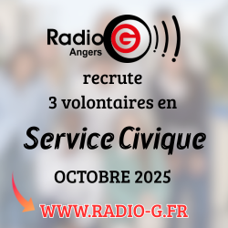 Bienvenue sur Radio G! Volontaires en service civique