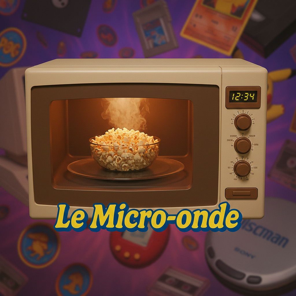 Podcast sur les années 80 et 90, la madeleine du graal MDG 24 Le micro onde