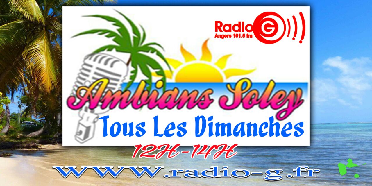Ambians Soley du 20 04 2025 Ambians Soley musique des Caraïbes et de l'Oéan Indien Ambians Soley du 20 04 2025
