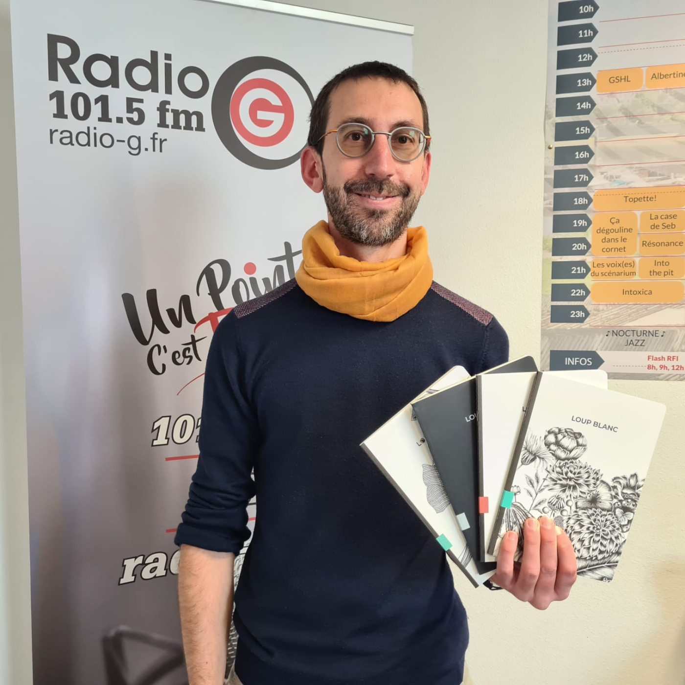 Gildas Le Moigne et Loup Blanc le magazine des entrepreneurs de l&#039;anjou Gildas Le Moigne et Loup Blanc