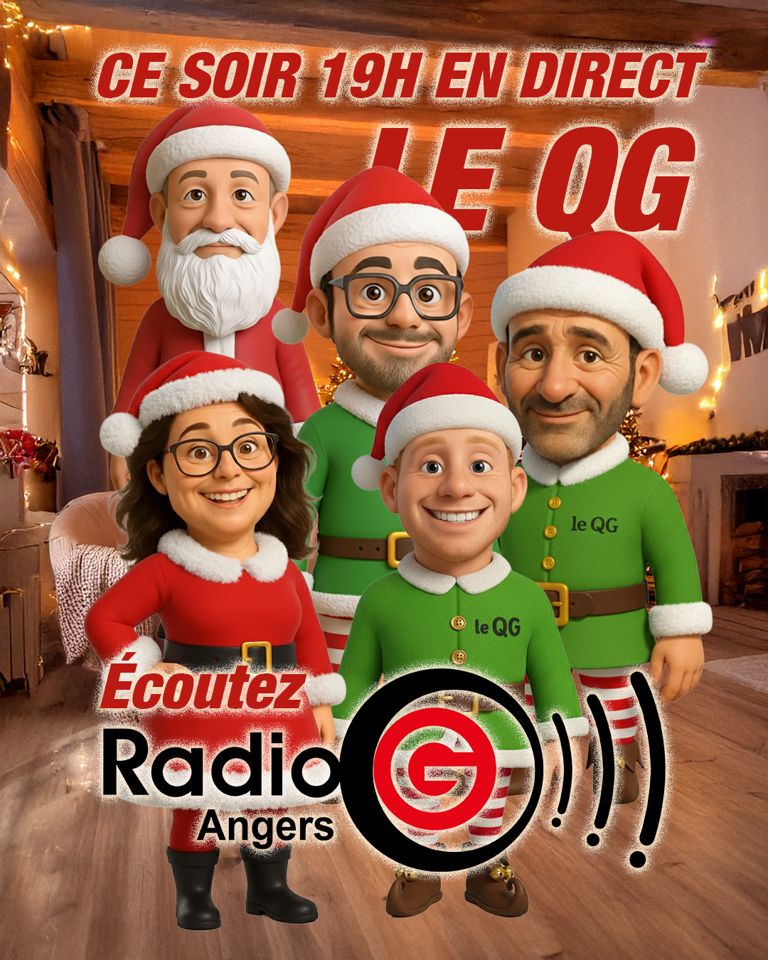 Le QG, le programme radio de jeux de Radio G! du 23 12 2025 Le QG, le programme radio de jeux de Radio G! Le QG, le programme radio de jeux de Radio G! du 23 12 2025