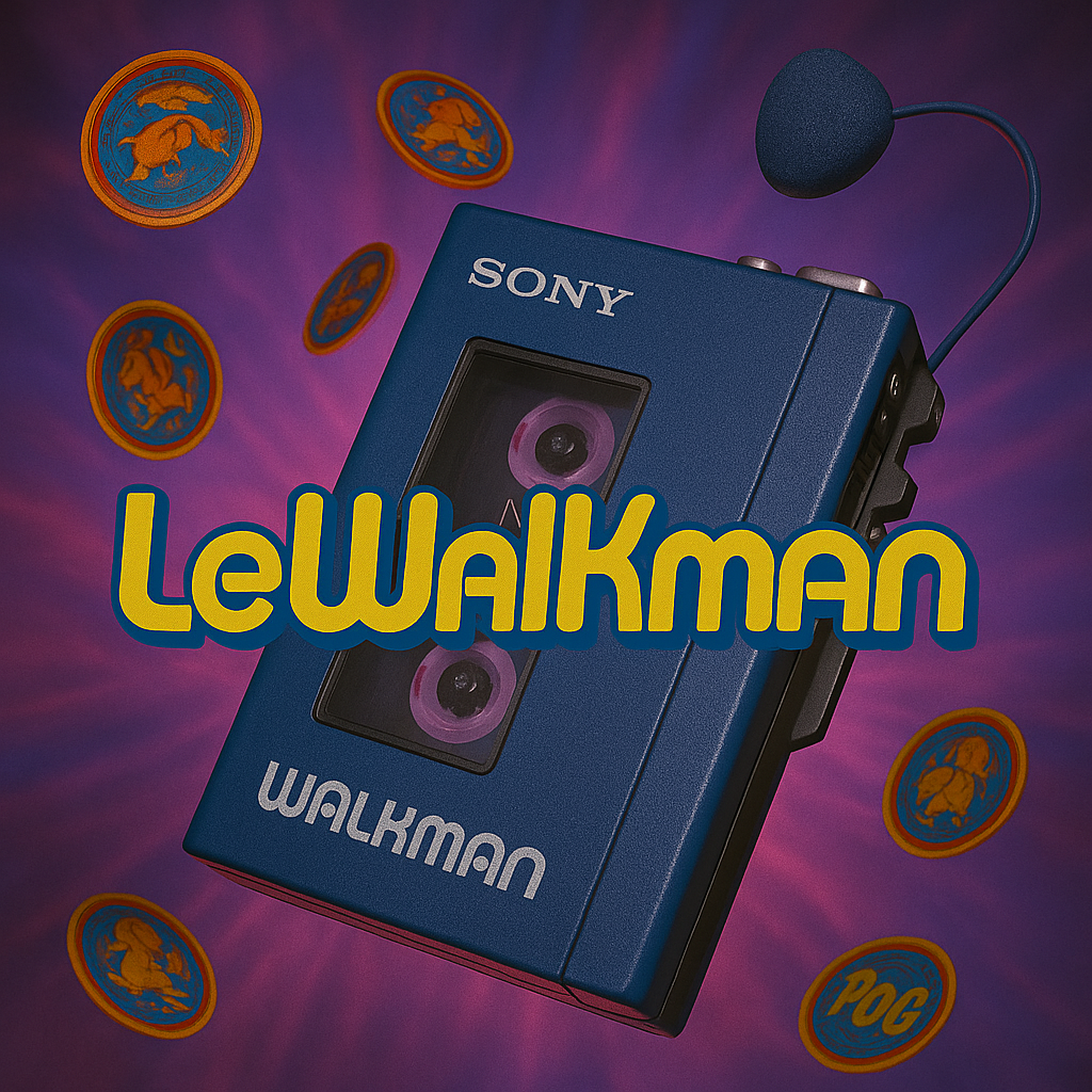Podcast sur les années 80 et 90, la madeleine du graal MDG 2 Le Walkman