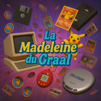 La Madeleine du Graal Podcast sur les années 80 et 90, la madeleine du graal